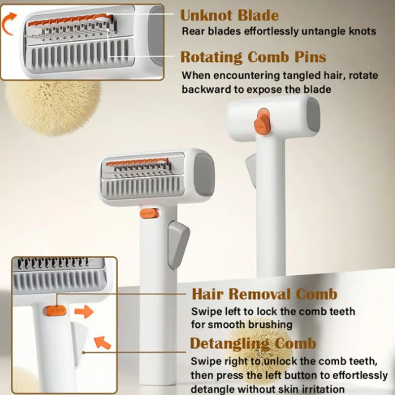 2-in-1 Deshedding Pet Comb - Image 4