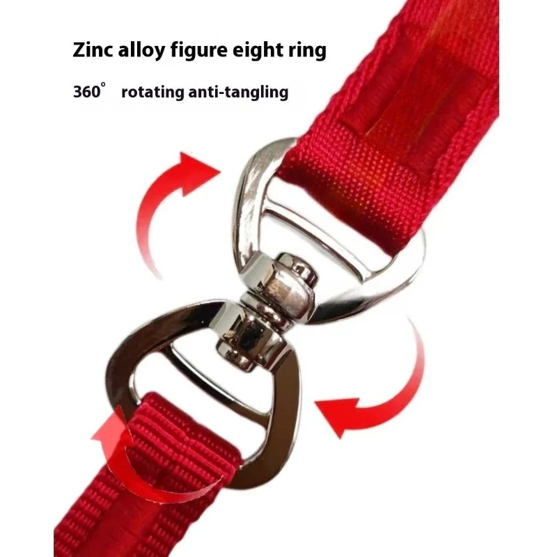 2-in-1 Slip-Lead Dog Leash – Training Collar & Walking Lead with Anti-Tangle Swivel - Image 4
