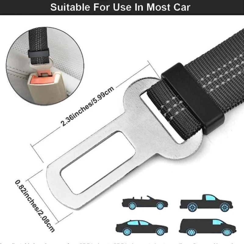 Adjustable Dog Car Seat Belt - Image 4