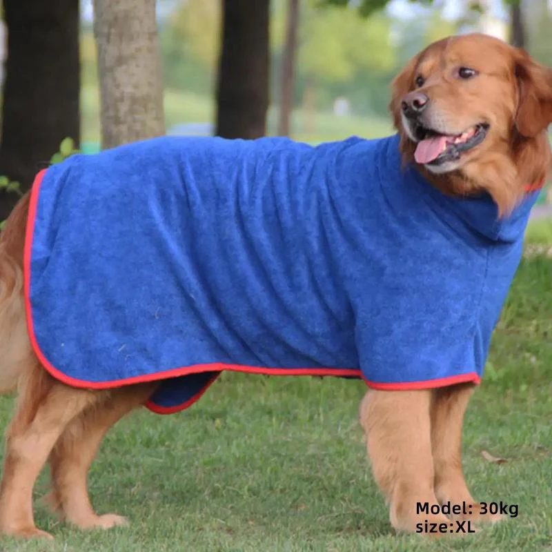 Adjustable Quick-Dry Pet Bathrobe - Image 4