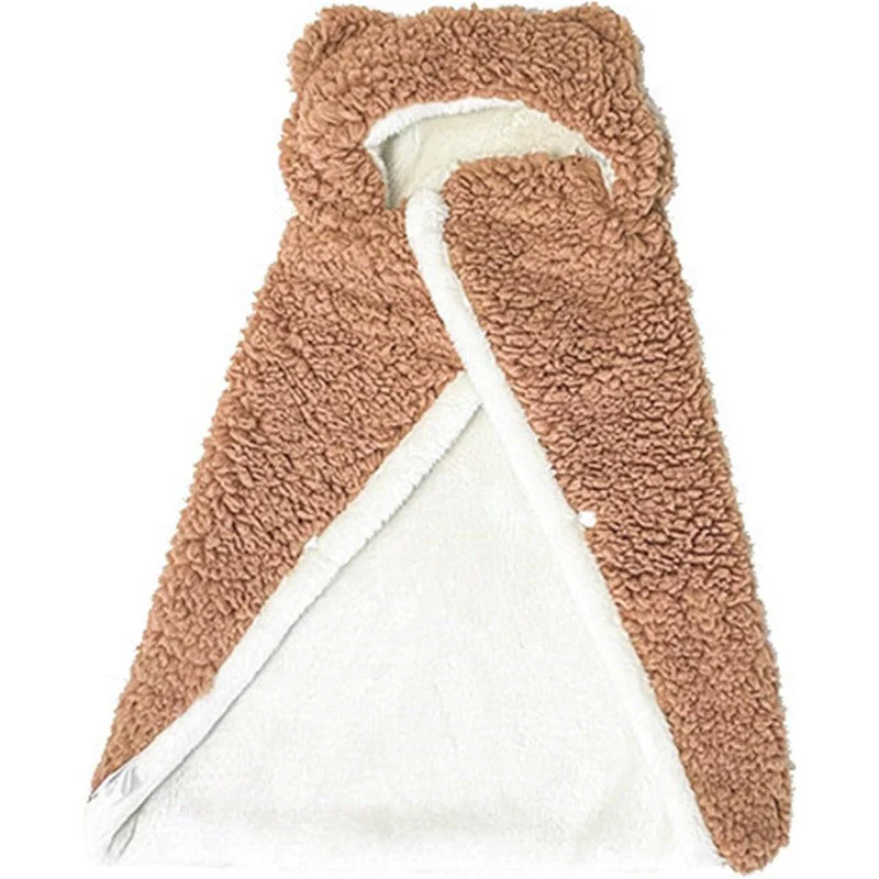 Bear-Ear Pet Cloak Blanket - Image 10