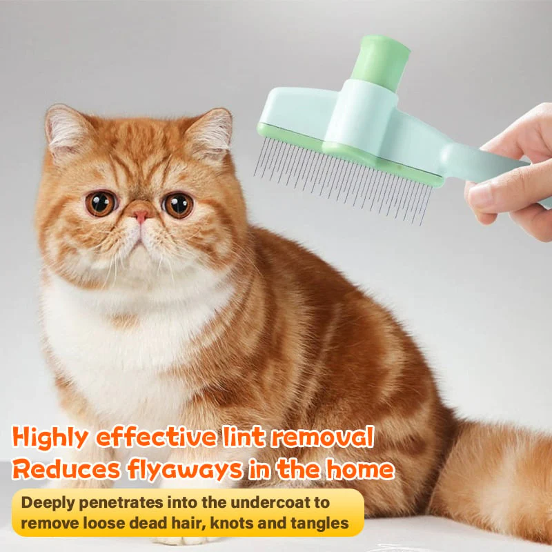 🔥Self-cleaning Pet Flea Comb Grooming Brush - Image 6