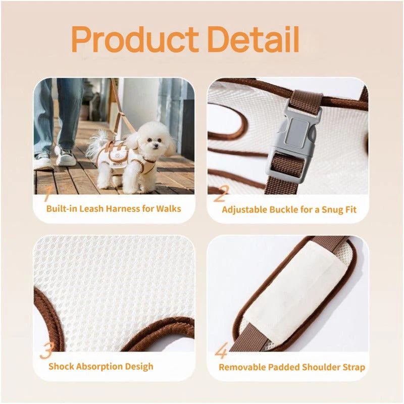 EasyGo Crossbody Pet Carrier Harness - Image 6