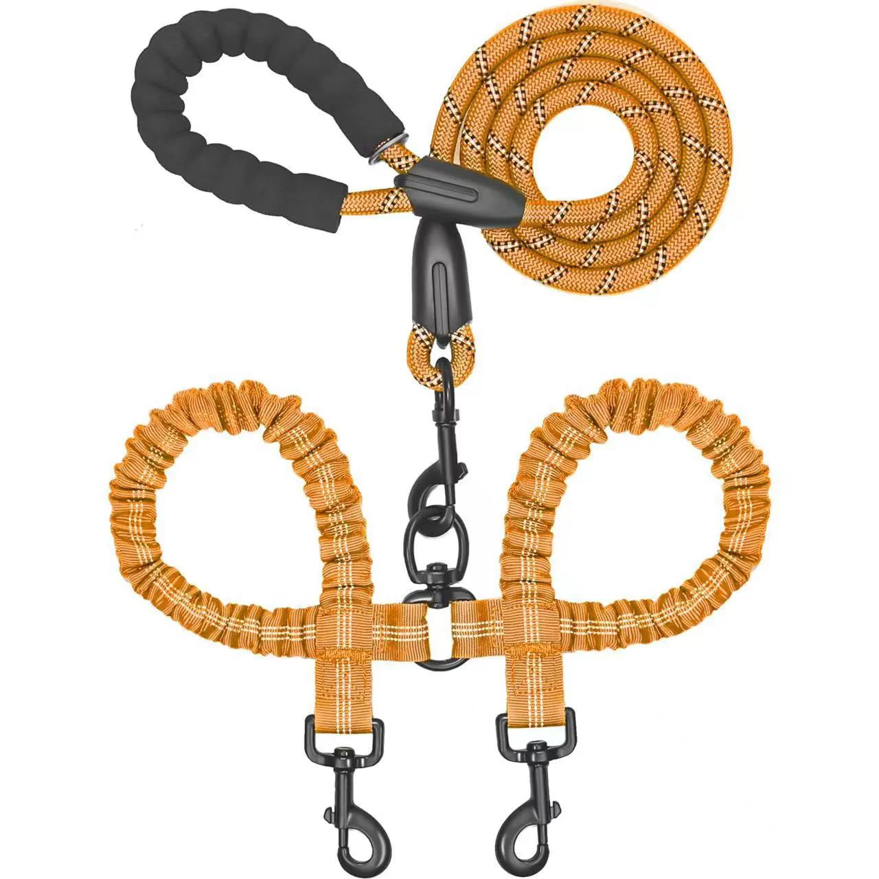 Heavy Duty Dog Leash with Shock Absorbing Bungee - Image 12