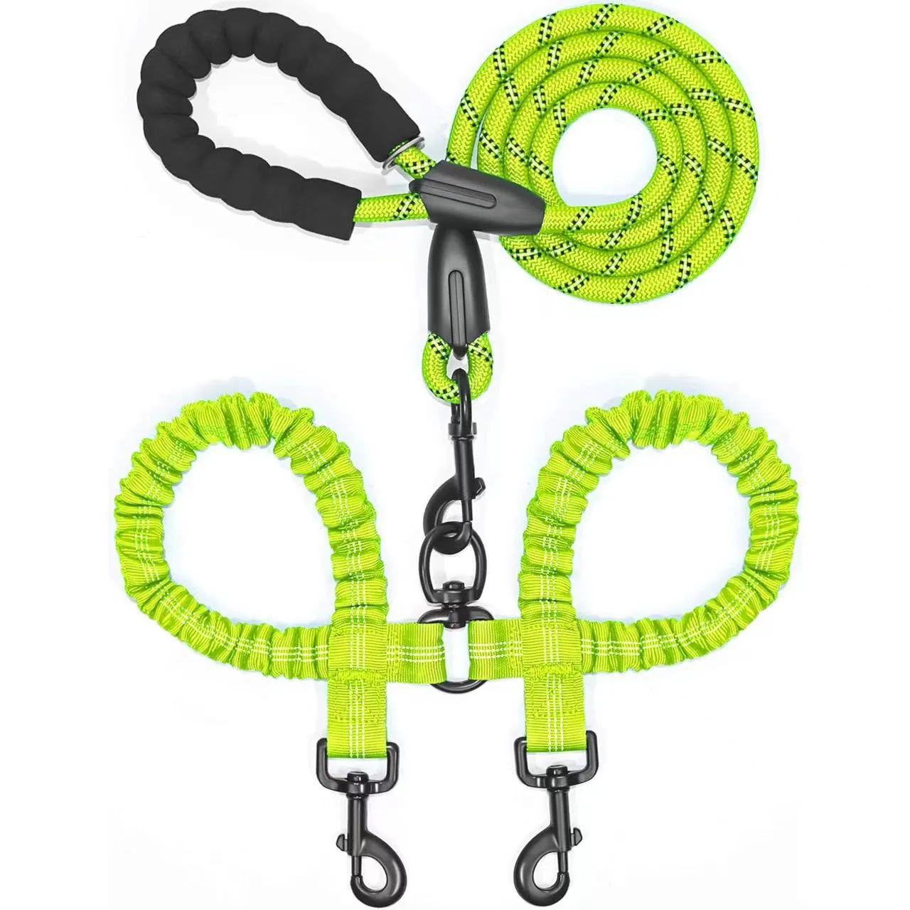 Heavy Duty Dog Leash with Shock Absorbing Bungee - Image 7
