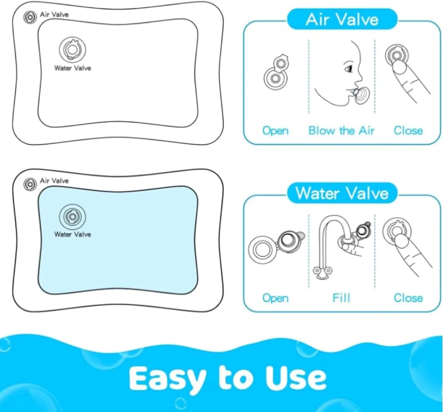 Woyuosn Ocean Breeze Splashland Cooling Water Pad - Image 6