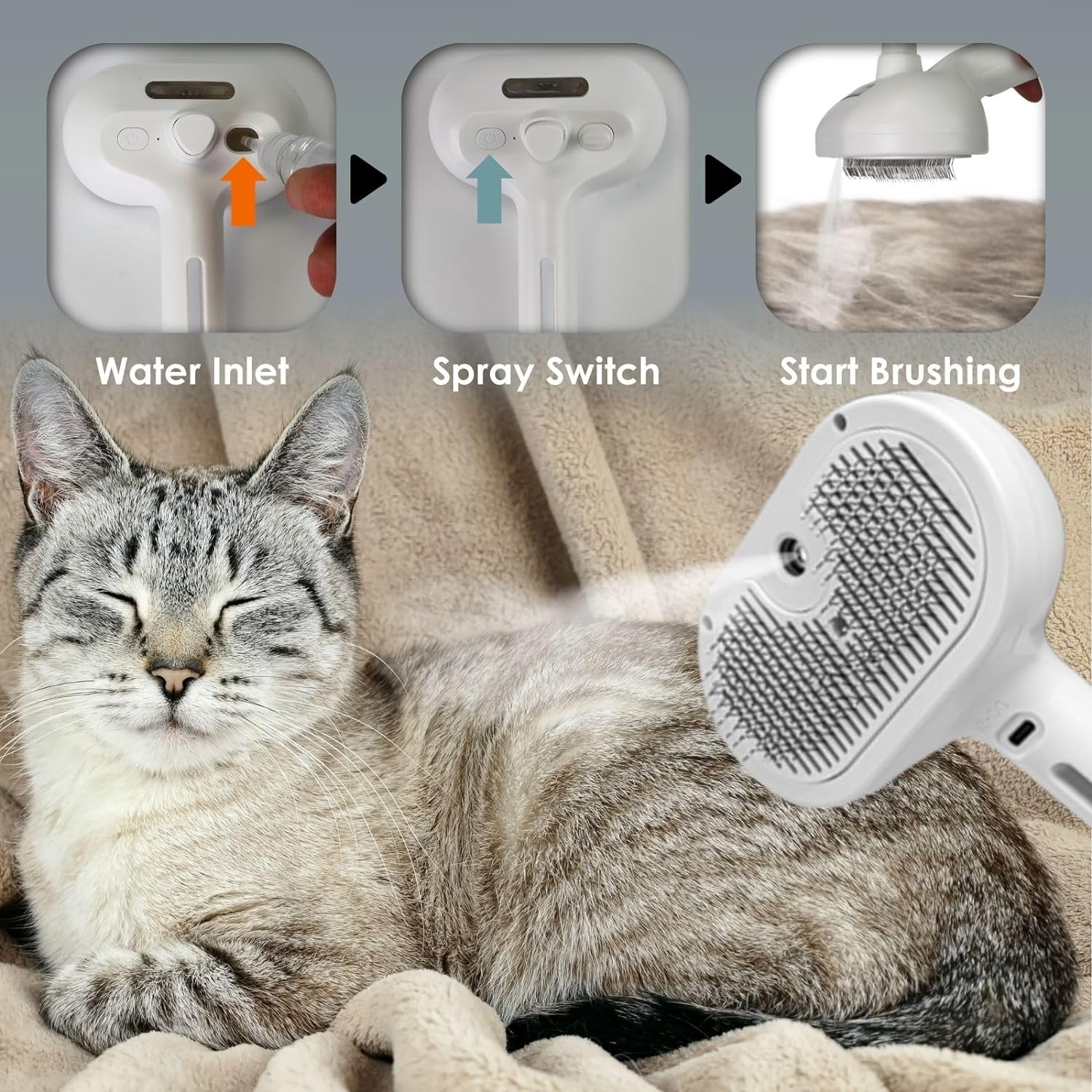 Yopoll Mist Massage Brush - Image 3