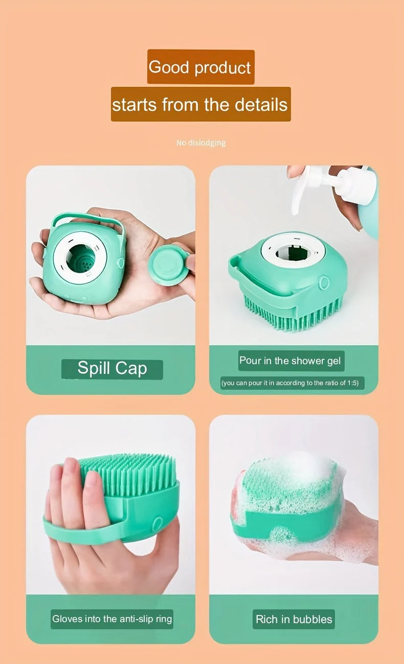Pet Bath Brush - Image 5
