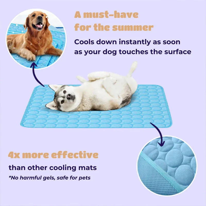 Portable Pet Cooling Mat – No Gel, No Freeze, Just Instant Relief - Image 10