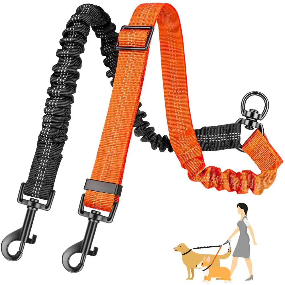 Reflective and Adjustable Elastic Dog Leash - Image 10