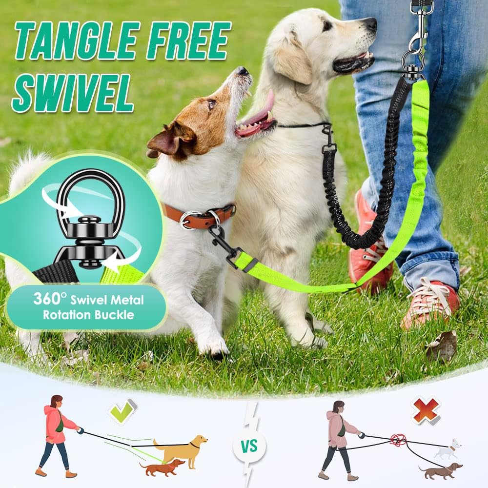 Reflective and Adjustable Elastic Dog Leash - Image 3