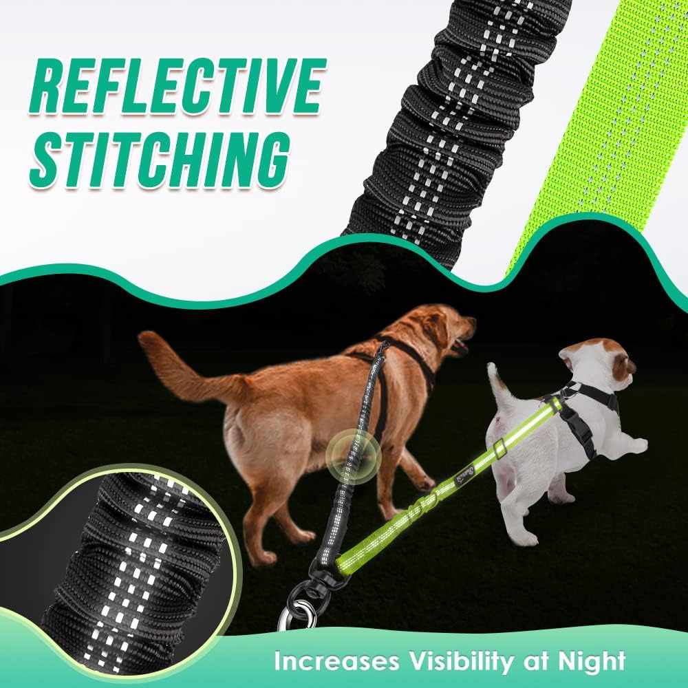 Reflective and Adjustable Elastic Dog Leash - Image 5