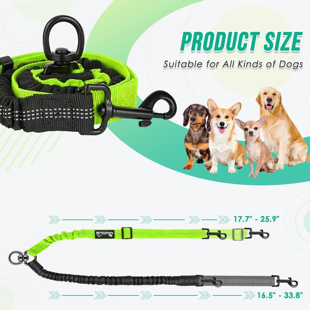 Reflective and Adjustable Elastic Dog Leash - Image 6