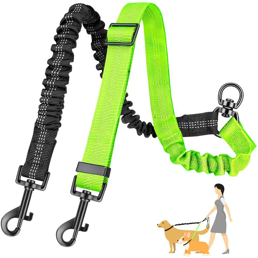 Reflective and Adjustable Elastic Dog Leash - Image 8