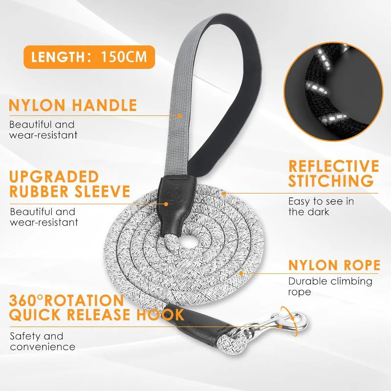 YoPoll Breathable Dog Harness with Reflective Leash - Image 3