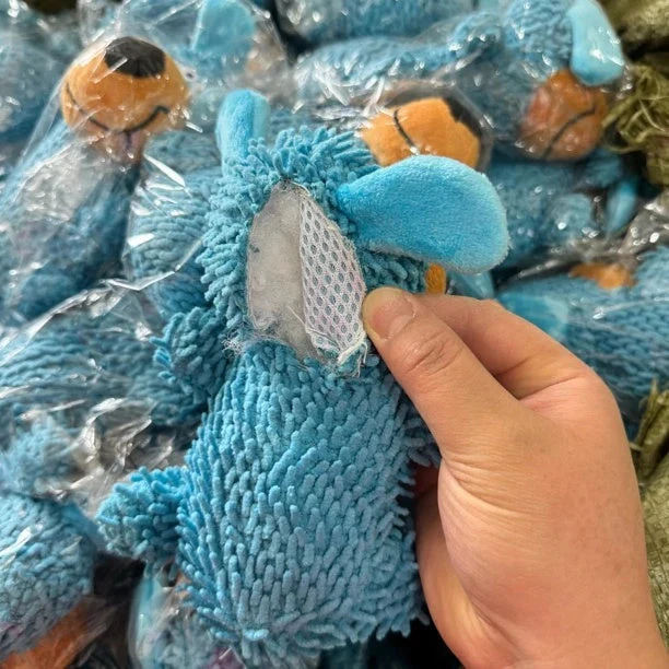 Squeaky Dog Plush Toy - Image 5