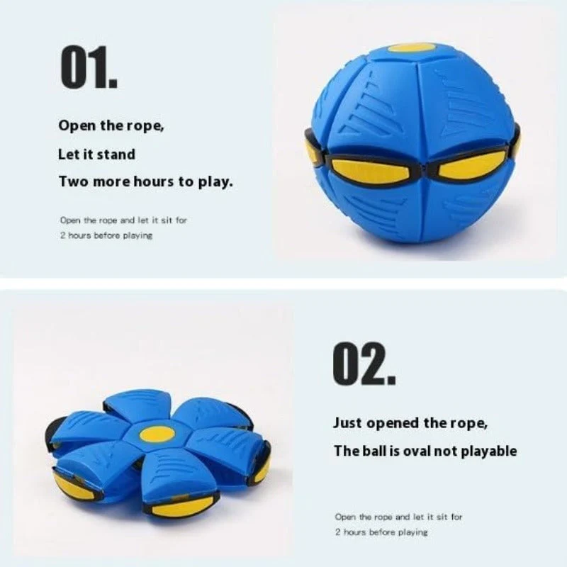 Transforming Saucer-Ball Toy - Image 3