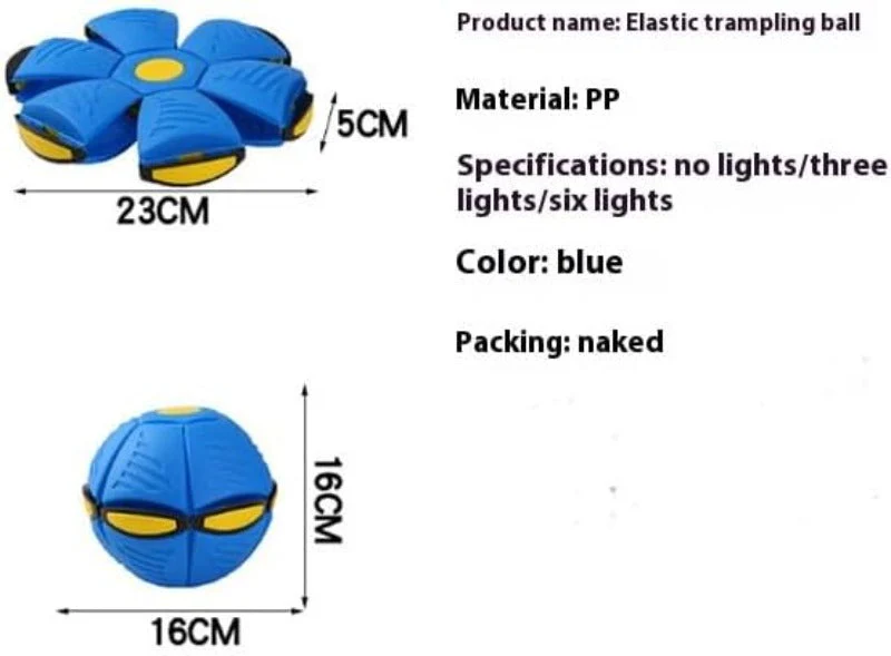 Transforming Saucer-Ball Toy - Image 5