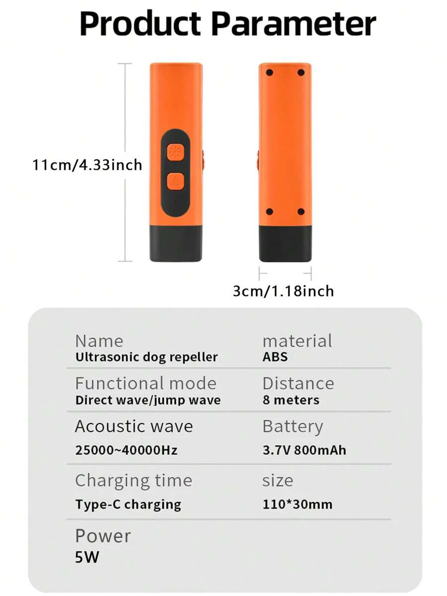 Wuyuosn Ultrasonic Pet Behavior Corrector - Image 10