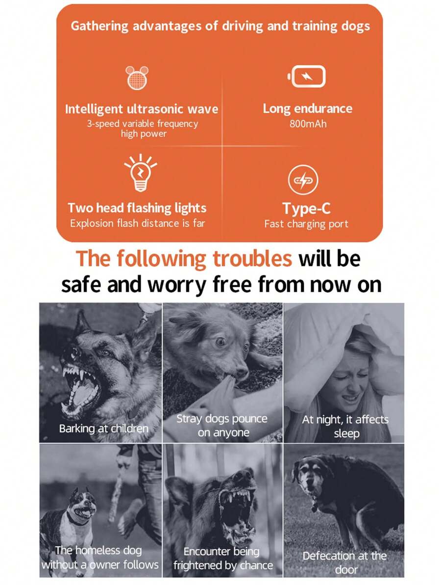 Wuyuosn Ultrasonic Pet Behavior Corrector - Image 3