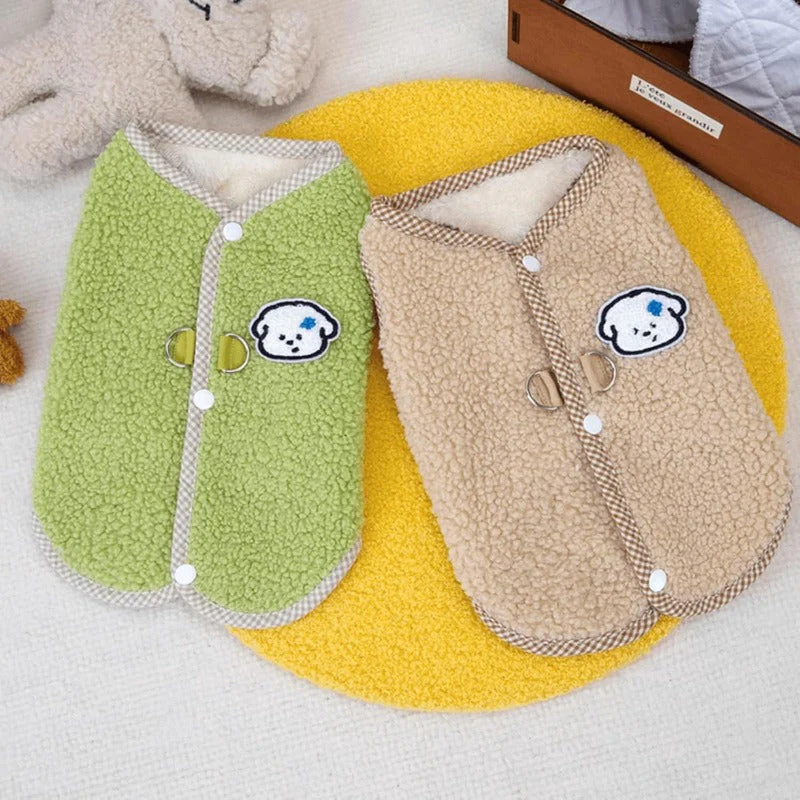 Warm Fleece Pet Outfit - Image 4