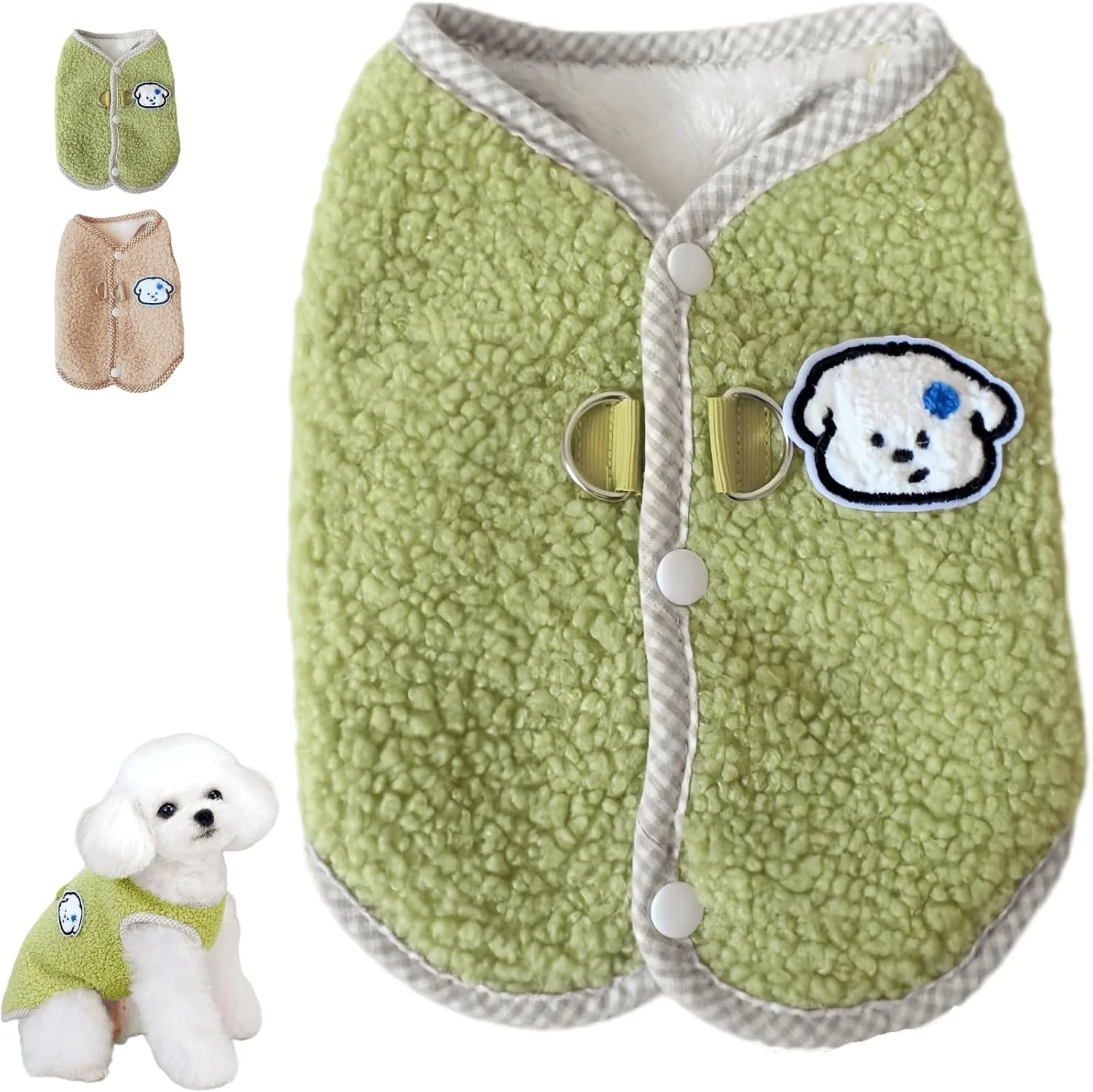 Warm Fleece Pet Outfit - Image 8