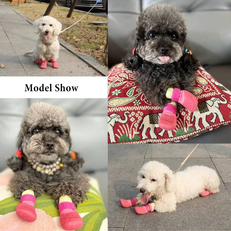Waterproof Knit Dog Booties - Image 6